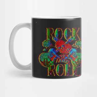 Rock n Roll Skulls Mug